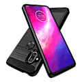 Miniatyrbillede 1 af 6: Motorola One Hyper Shockproof Shell SlimCarbon Black