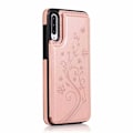 Pikkukuva 6 / 9: Samsung A50 iskunkestävä kansikorttipidike 3-POCKET Flippr V2 Pink gold