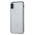 Miniatyrbild 6 av 10: iPhone XS Max Stöttåligt Mjukt Skal med Strass Rosenguld