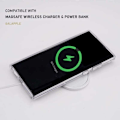 Miniatyrbillede 3 af 6: Samsung S23 Ultra Transparent stødabsorberende cover MagSafe-kompatibel Transparent