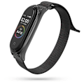 Pikkukuva 1 / 10: Urheilullinen käsivarsinauha Nylon Mi Band 7/7 NFC Rosenguld