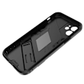 Miniatyrbillede 4 af 9: iPhone 12 stødsikker etui med Kickstand ThinArmor V2 Svart
