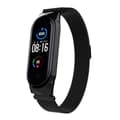 Amazfit Band 5 Armband Milanesisk Loop Svart