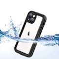 Miniatyrbillede 2 af 4: iPhone 13 fuld dækning vandtæt premium cover - 2m Transparent
