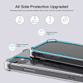 Miniatyrbillede 3 af 6: iPhone 13 Pro Max Shock Absorbering Silicone Shell Shockr Transparent