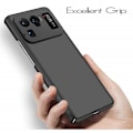 Pikkukuva 5 / 6: Xiaomi Mi 11 Ultra Thin kumipinnoitettu mattamusta Cover Basic V2 Black