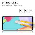 Pikkukuva 3 / 7: 2-PACK Samsung A52/A52s 4G/5G FullFrame 0,26 mm 9H karkaistu lasi Transparent