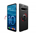 Miniatyrbild 4 av 7: Samsung S10e Praktisk Stöttåligt Skal med Ringhållare V3 (SM-G970F) Svart