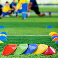 Pikkukuva 3 / 8: 50-PACK Jalkapallokartiot / Valintakartiot Multicolor