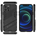 Miniatyrbillede 6 af 8: iPhone 12 Pro Max stødsikkert etui med Kickstand ThinArmor V2 Svart