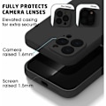 Pikkukuva 3 / 5: iPhone 12 Pro Max Kuminen Shell Liquid - Musta