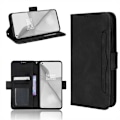 Miniatyrbillede 1 af 5: Oneplus 10T pung etui PU læder 6-LOMMES Winston V3 Black