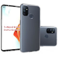 Miniatyrbild 1 av 7: OnePlus Nord N100 Stötdämpande Mjukt Skal Simple® Transparent