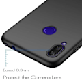 Pikkukuva 2 / 6: Redmi Note 7 Ultra Thin Matte Black Cover Basic V2 Black