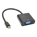 Pikkukuva 1 / 3: Signaalimuunnin Mini DisplayPort (m) / VGA (f) Black
