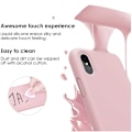 Pikkukuva 3 / 11: Kuminen tyylikäs suojakuori 3in1 iPhone X / XS - vaaleanpunainen