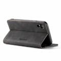 Pikkukuva 8 / 8: iPhone XR Elegant Flip Case CaseMe 3-FACK Black