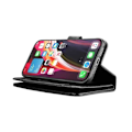 Miniatyrbillede 4 af 7: iPhone 14 Pro Praktisk tegnebogscover med 12-bakker Array V4 Black