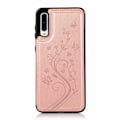 Pikkukuva 5 / 9: Samsung A50 iskunkestävä kansikorttipidike 3-POCKET Flippr V2 Pink gold