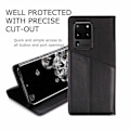 Miniatyrbild 5 av 8: Samsung S20 Ultra Elegant Fodral i PU-Läder med RFID Block Svart