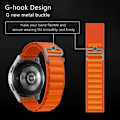 Miniatyrbillede 3 af 6: Universal Durable Armbånd Titan's Grip V4 22mm - Orange