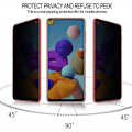 Miniatyrbillede 2 af 7: 2-PACK Samsung A21s Privacy Hærdet glas 0,26 mm 2,5D 9H Transparent