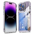 Pikkukuva 1 / 9: iPhone 12 Pro Max Iskunkestävä kansi korttilokerolla V3 Transparent
