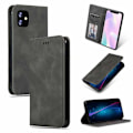 Miniatyrbillede 1 af 6: iPhone 11 Pro Max Flip Case Kortrum Ruskind Black