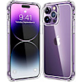 Miniatyrbillede 1 af 7: iPhone 14 Pro stødabsorberende silikone Shell Shockr Transparent