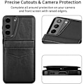 Miniatyrbillede 4 af 4: Samsung S22 Plus Mobile Cover Card Holder 5-SLOT Retro V3 Svart