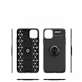 Pikkukuva 8 / 9: iPhone 11 Pro Max käytännöllinen iskunkestävä suojus sormustelineellä V3 Black