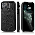 Miniatyrbillede 1 af 5: iPhone 13 Mini Shockproof Case Kortholder 3-POCKET Flippr V2 Black