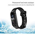 Miniatyrbild 4 av 7: Xiaomi Mi Smart Band 6/5/4/3 Slitstark Silikon Armband Walkr Svart