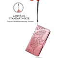 Miniatyrbillede 4 af 10: iPhone 6S/7/8/SE 2020&2022) Plånboksfodral PU-Läder 4-FACK Motiv Fjäril Grå