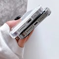 Miniatyrbild 7 av 7: Stöttåligt Skal med Kortfack Förstärkta Hörn iPhone 12 Pro Transparent