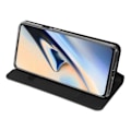 Pikkukuva 4 / 4: OnePlus 7 Pro Flip Case Skin Pro korttilokerolla Black