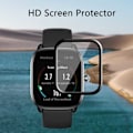 Miniatyrbillede 6 af 8: 2-PACK Amazfit GTS 4 Mini Hærdet glas FullFrame 3D 0,2 mm 9H Transparent