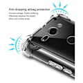 Miniatyrbillede 5 af 5: Xperia XZ2 Compact stødabsorberende Silikone Shell Shockr Transparent