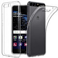 Miniatyrbillede 1 af 2: Huawei P10 Plus stødabsorberende silikonecover Enkelt Transparent
