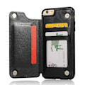 Pikkukuva 3 / 6: iPhone 6 / 6S Iskunkestävä kotelo Korttiteline 3-POCKET Flippr V2 Black