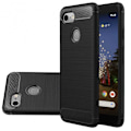 Pikkukuva 1 / 5: Google Pixel 3 Iskunkestävä SlimCarbon-kuori Black