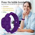 Pikkukuva 2 / 6: 2-PACK POP-IT Fidget Watch Lila