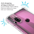 Miniatyrbillede 7 af 7: Motorola One Hyper Shock Absorbing Silicone Shell Shockr Transparent