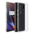 Miniatyrbillede 2 af 6: OnePlus 7 stødabsorberende silikoneskal Shockr Transparent