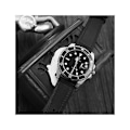 Miniatyrbild 3 av 7: Univeral Premium Klockarmband PU-Läder - 22mm Svart