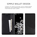 Miniatyrbillede 3 af 8: Samsung S20 Ultra Elegant Case i PU-læder med RFID-blok Black