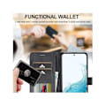 Miniatyrbillede 6 af 6: LC.IMEEKE pungetui til Samsung A35 5G - Sort Black