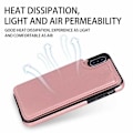 Pikkukuva 5 / 7: iPhone XS Max -iskunkestävä kotelo, 3-taskuinen Flippr Rose Gold -korttikotelo Pink gold