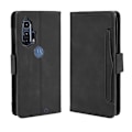 Miniatyrbillede 3 af 5: Motorola Moto Edge Plus tegnebog etui PU læder 6-SLOT Winston V3 Black