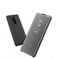 Pikkukuva 3 / 6: OnePlus 8 Pro Smart Flip Case Clear View Seisova V2 Rocket Black